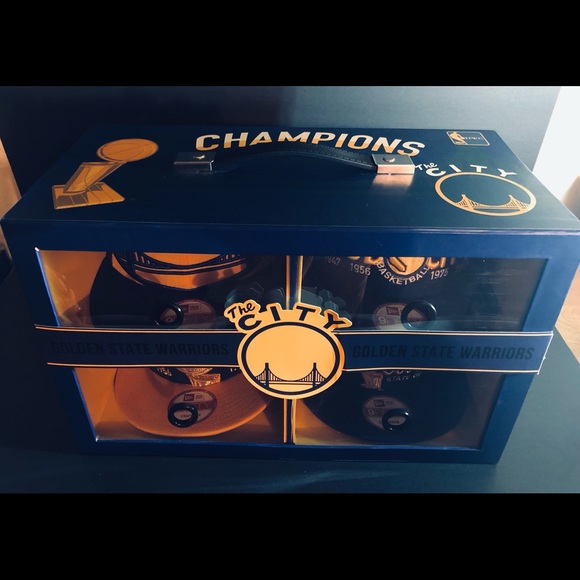 🔥🏀 Rare LIDS LIMITED EDITION GSW Champ Pack - Picture 6 of 8